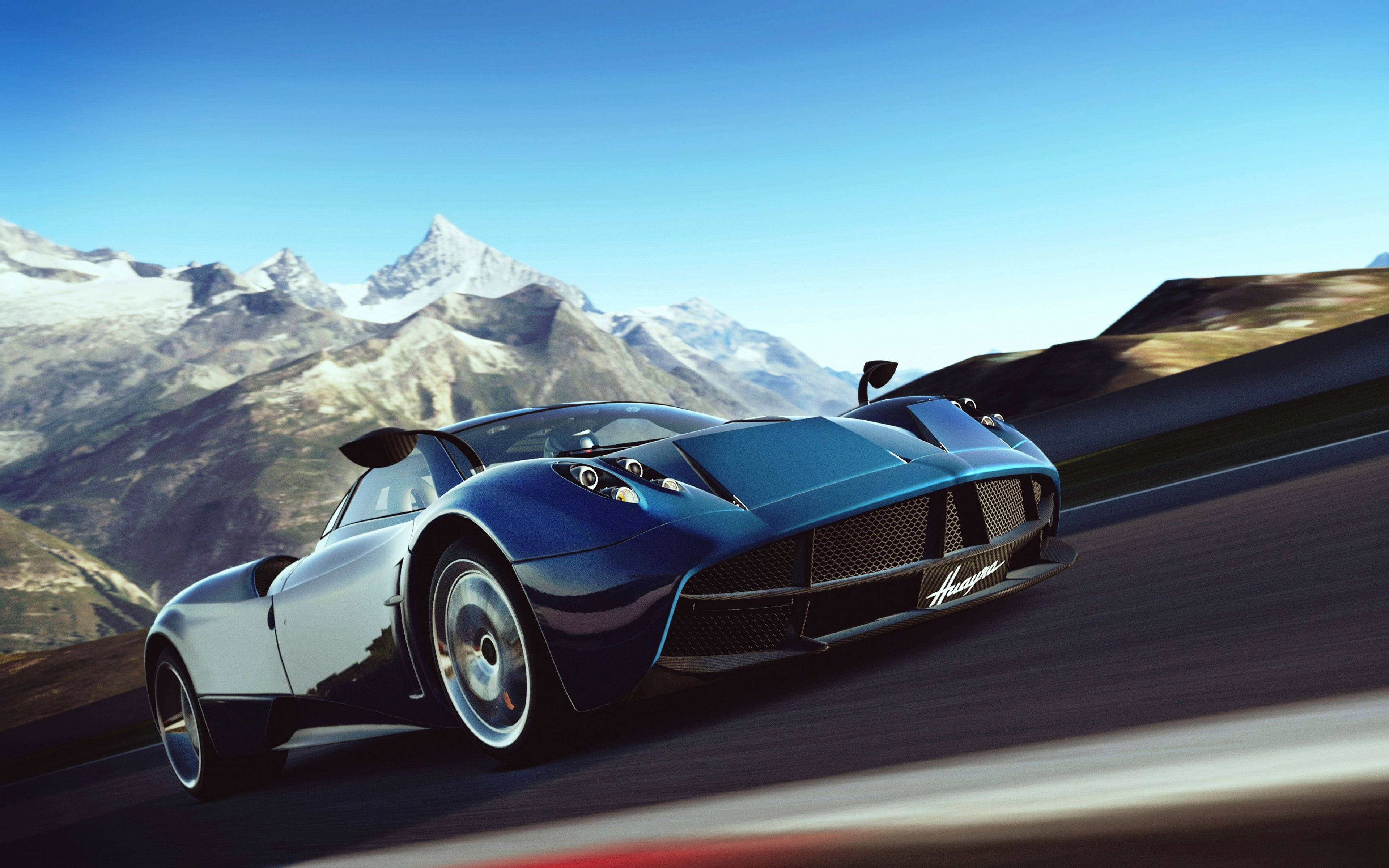 Auto 4K Pagani Huayra Taustakuvat