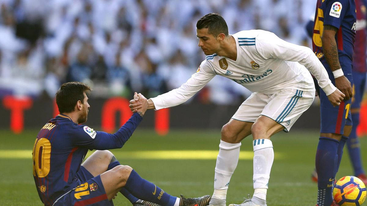 Auttaen Messiä ja Ronaldoa 4K Taustakuvat