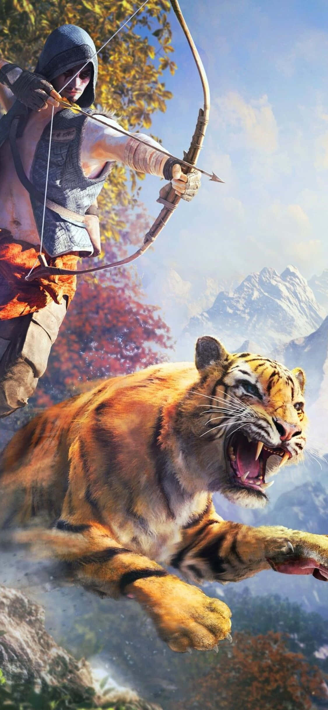 Avaa Far Cry 4 Nyt iPhone Xs:llä Taustakuvat
