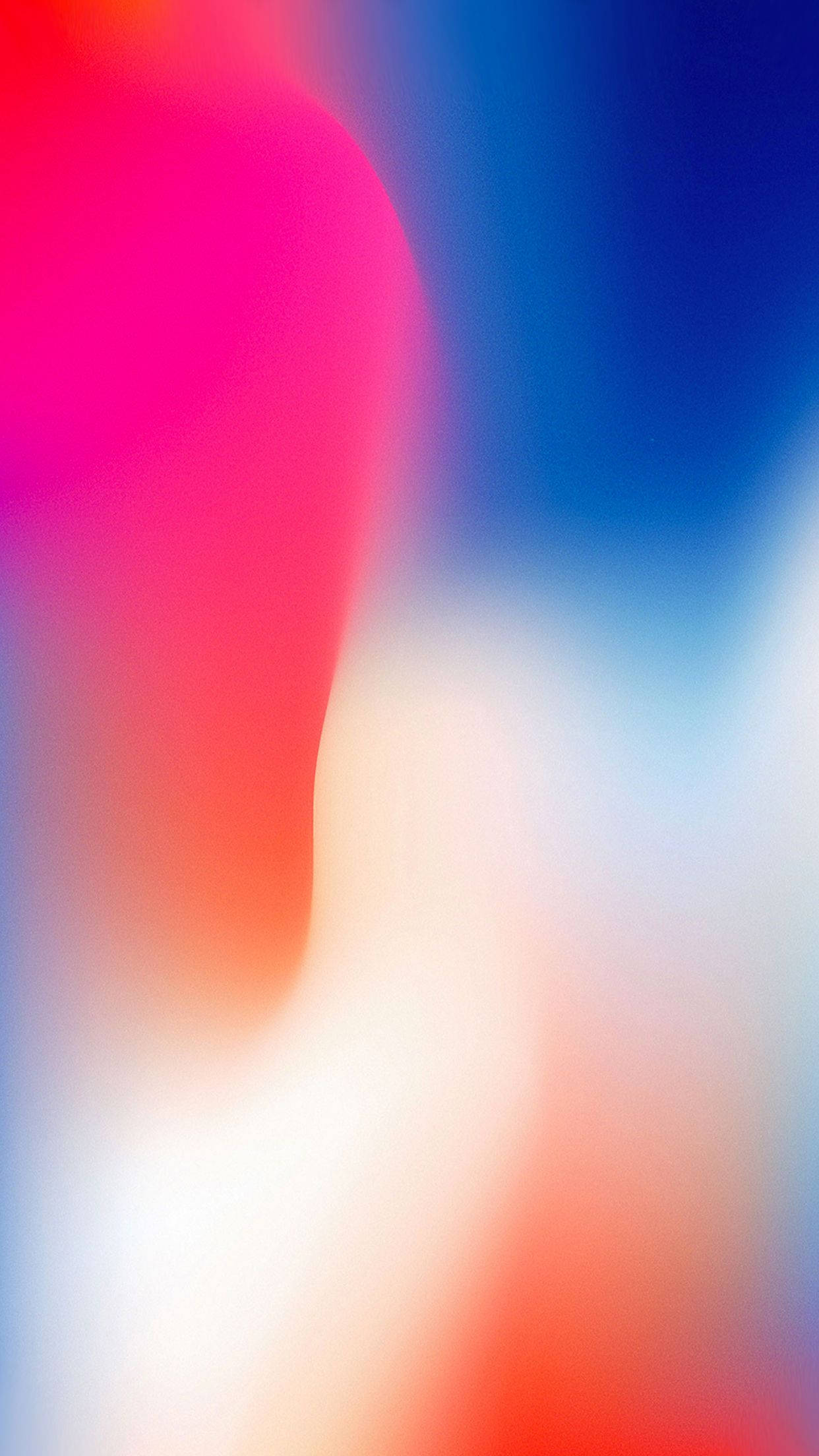 Avaa uusi iPhone X rohkeilla viivoilla ja eloisalla värillä Taustakuvat