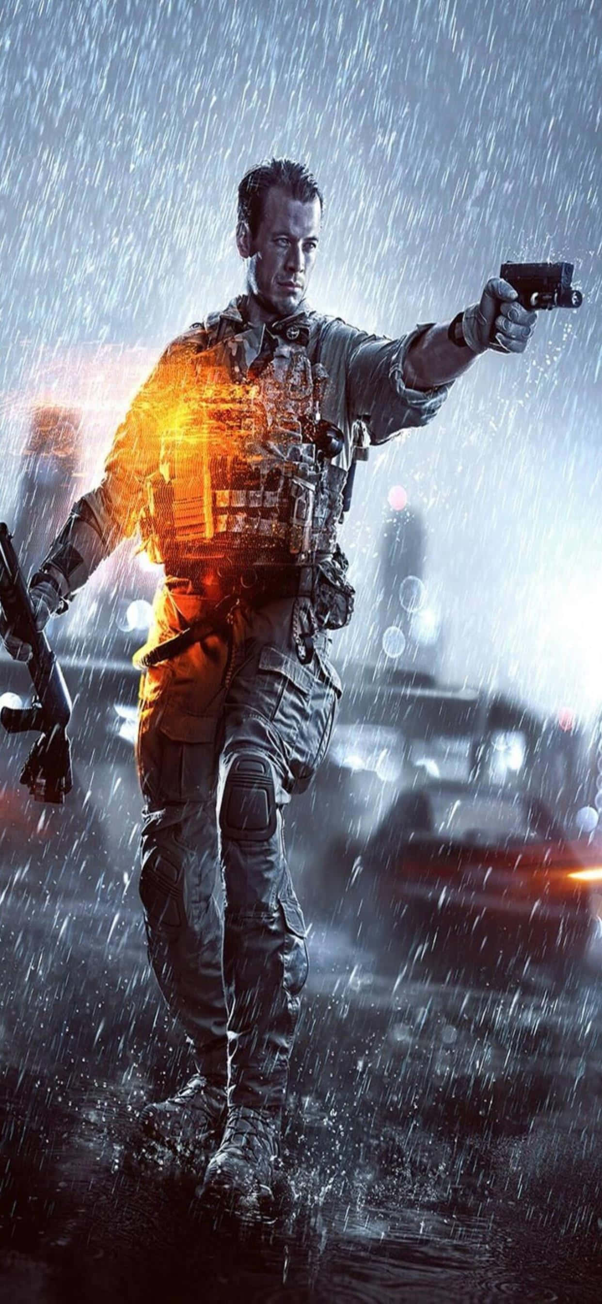 Avaa voitto iPhone Xs Max Battlefield 4 -kokemuksella Taustakuvat
