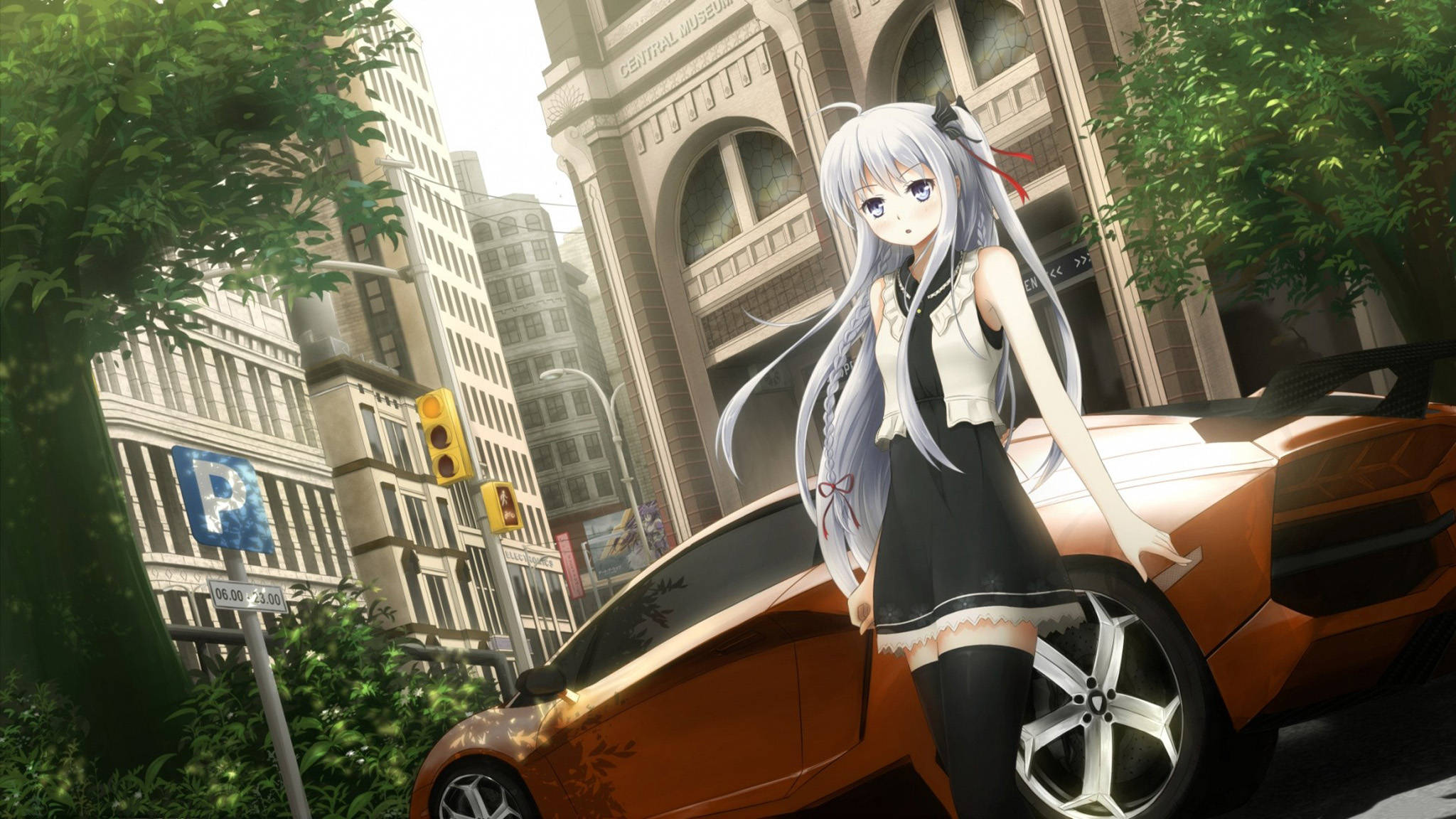 Aventador Anime Auto Taustakuvat