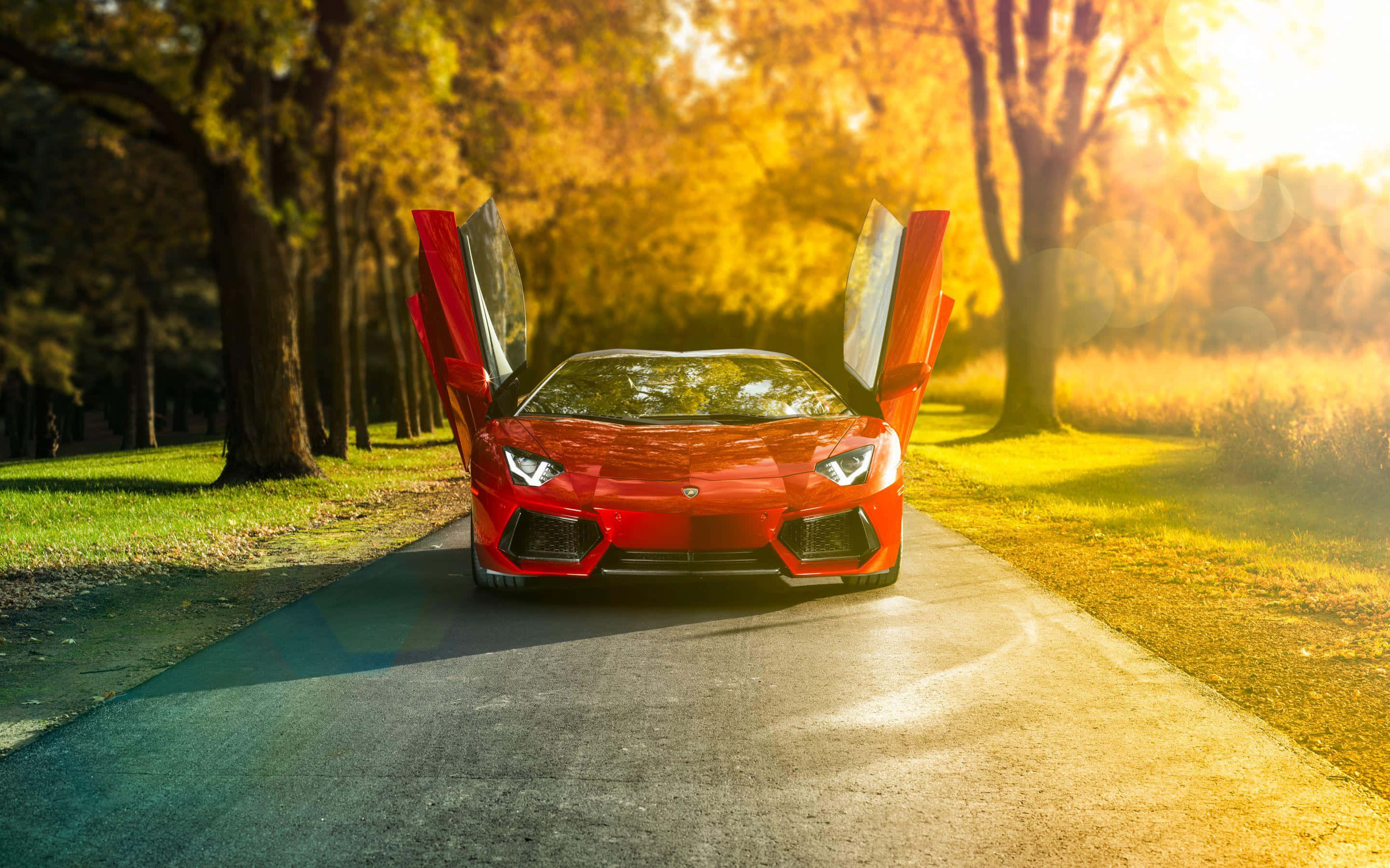 Avointen ovien Lamborghini Aventador Taustakuvat