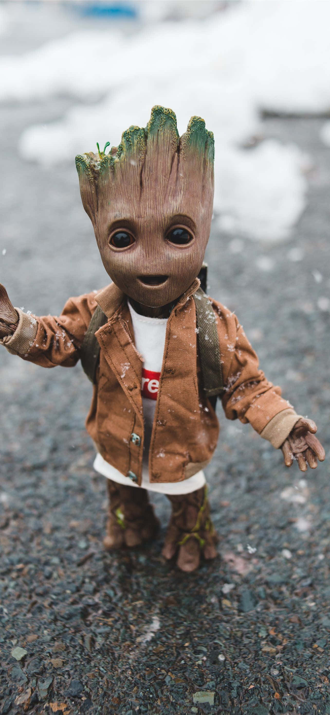 Baby Groot -profiilikuva Taustakuvat