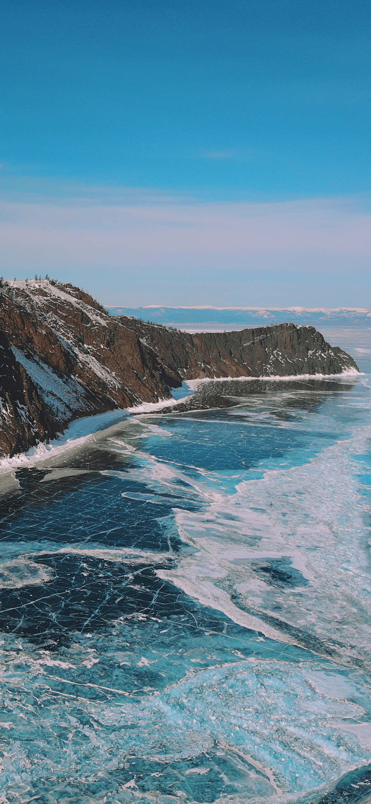 Baikalinjärven vuoret Taustakuvat