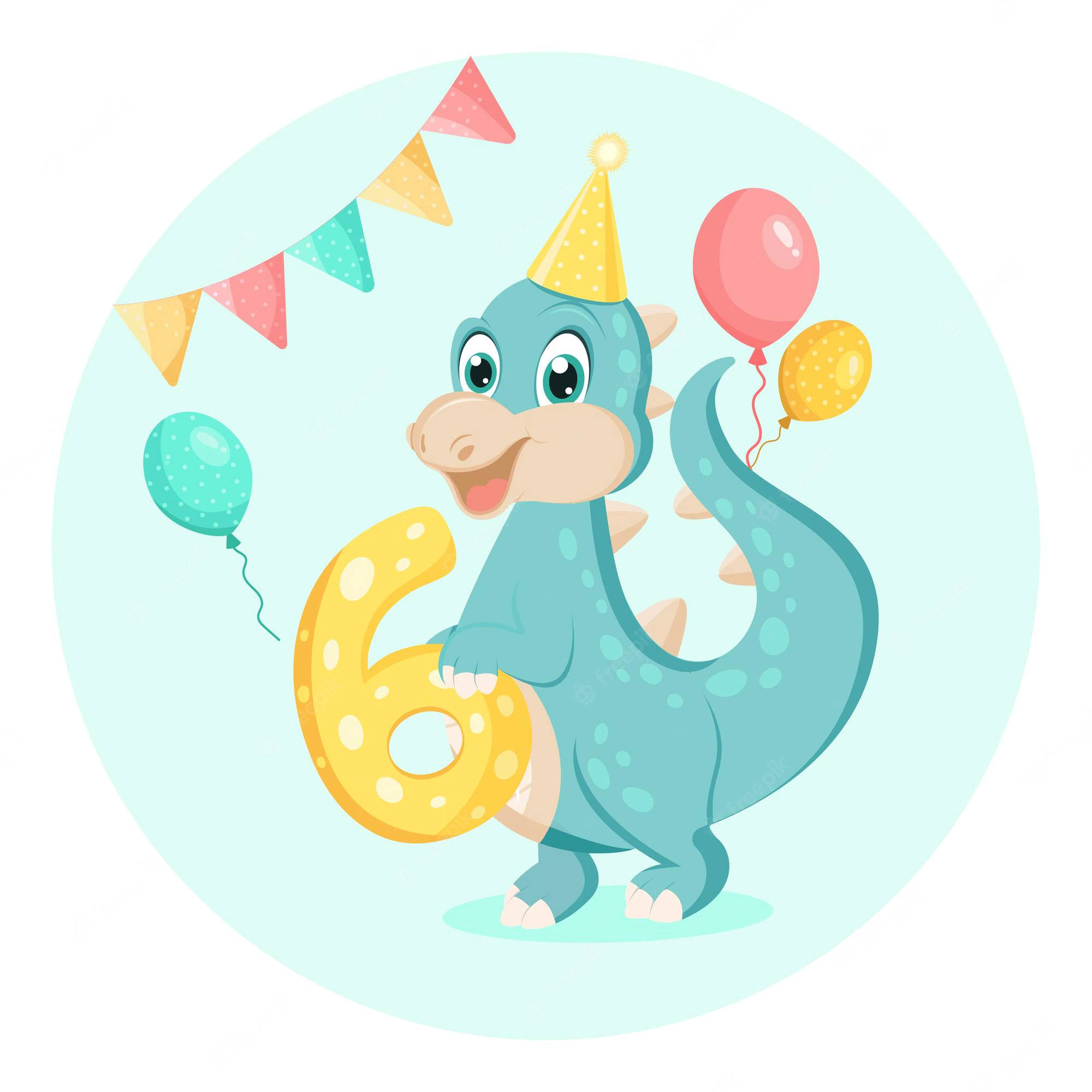 Balloonit Aesthetic Dino Taustakuvat