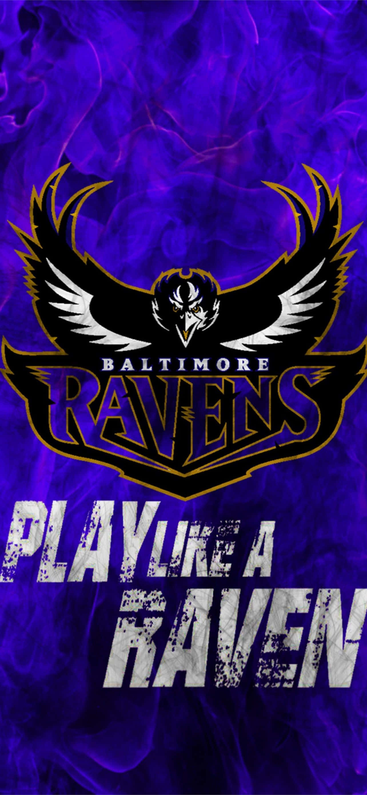 Baltimore Ravensin virallinen logo, joka edustaa rikasta historiaa ja jalkapallon suuruuden perinnettä Taustakuvat