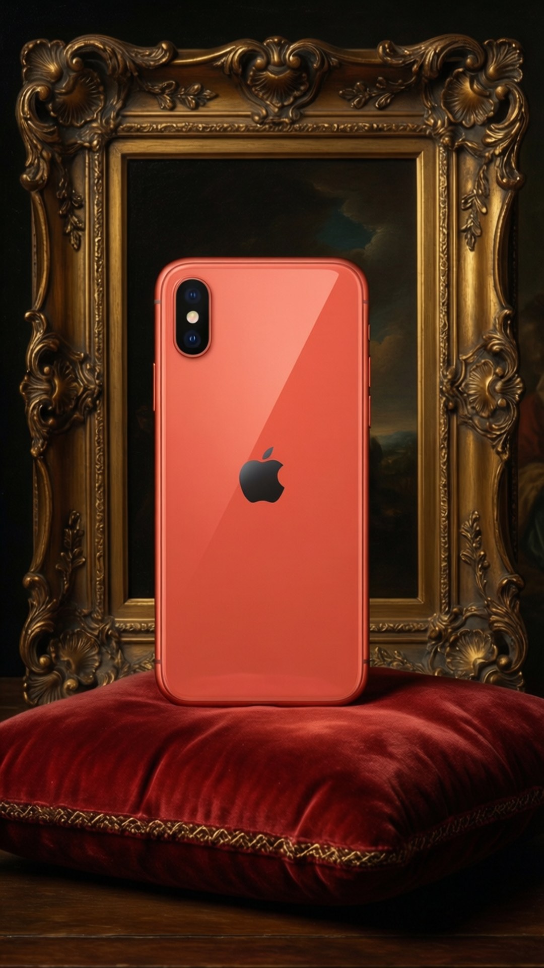 Barokkikoralli iPhone XR Taustakuvat