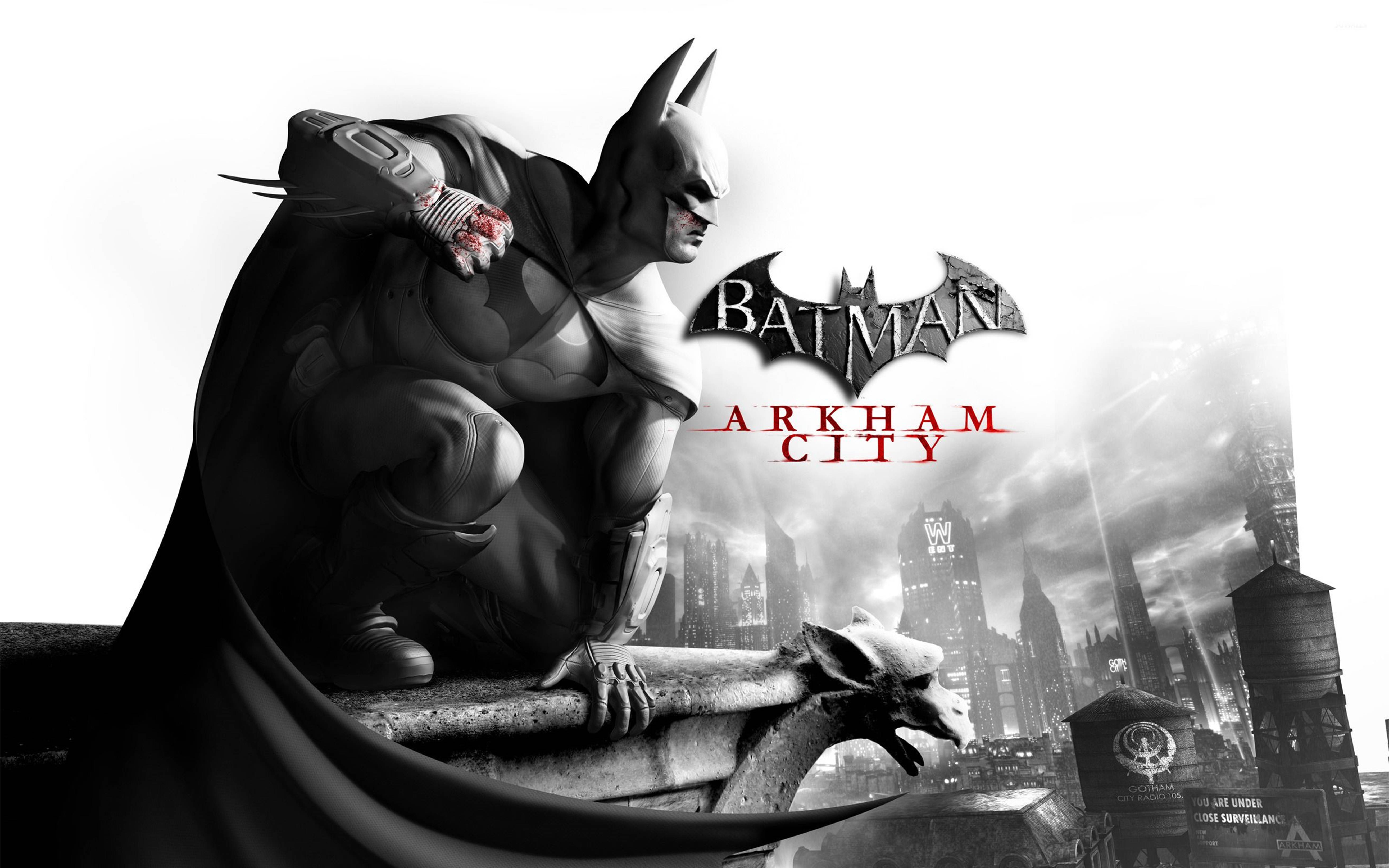 Batman Arkham City -juliste 4K Taustakuvat