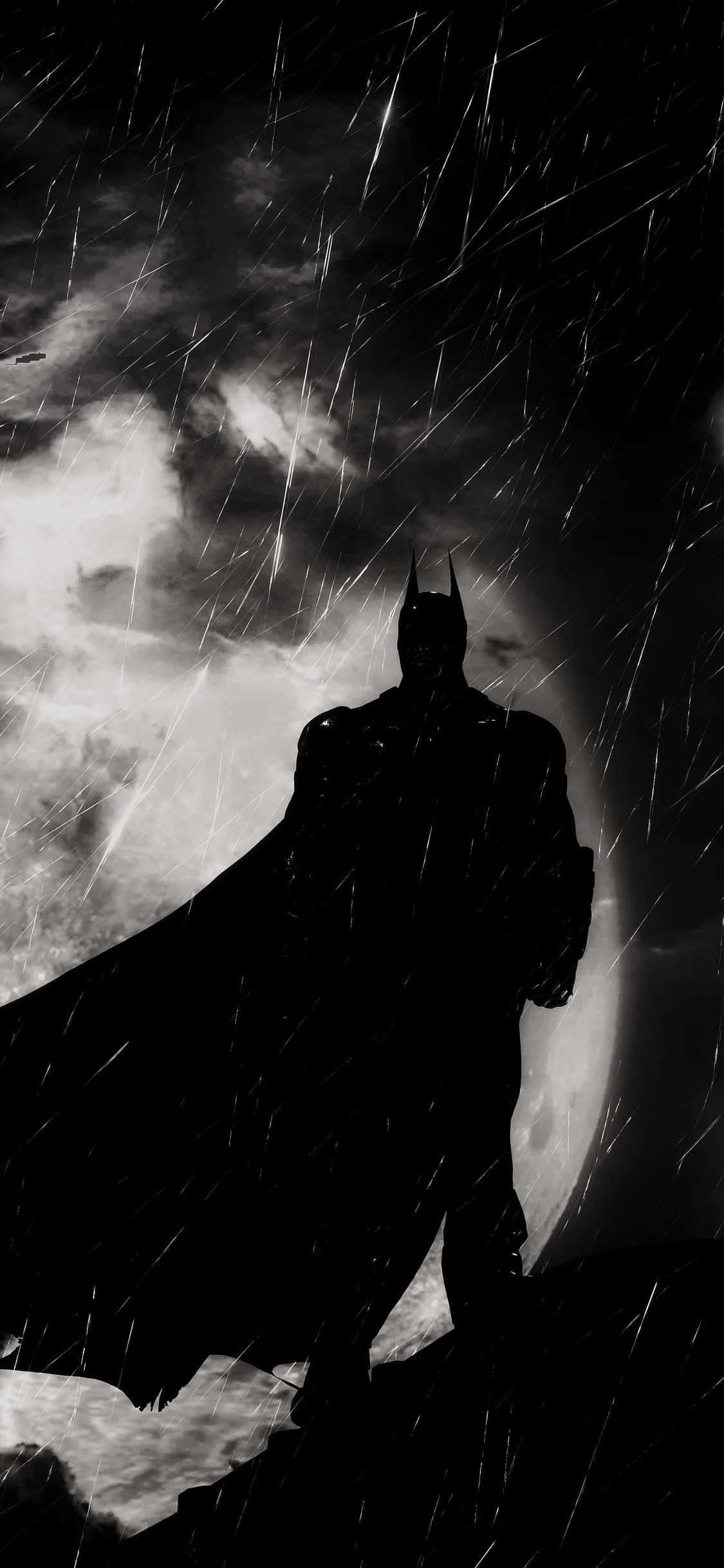 Batman-estetiikka mustavalkoisena Taustakuvat