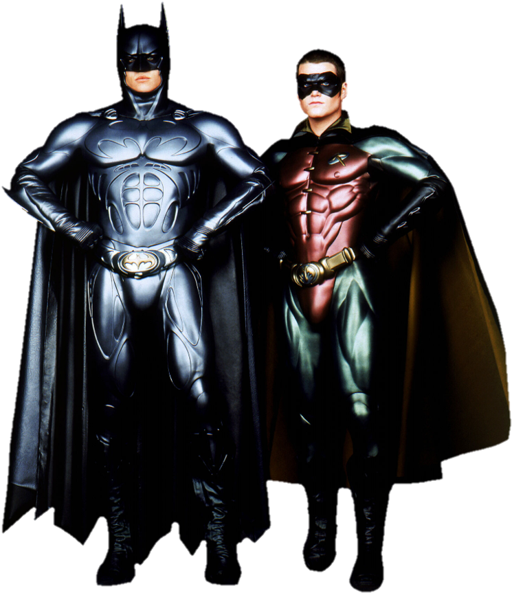 Batman ja Robin -asut Taustakuvat