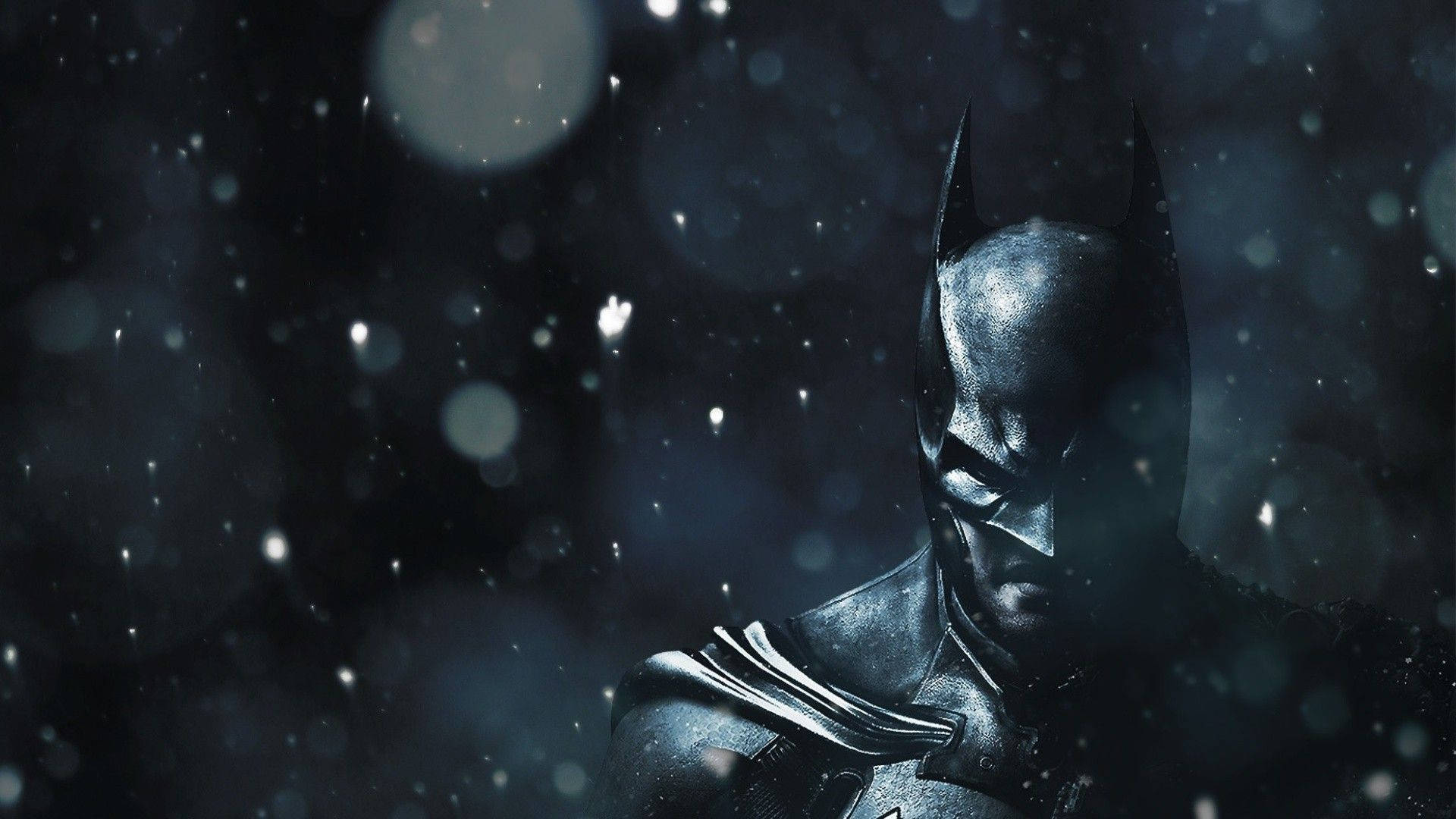 Batman lumessa -taustakuva