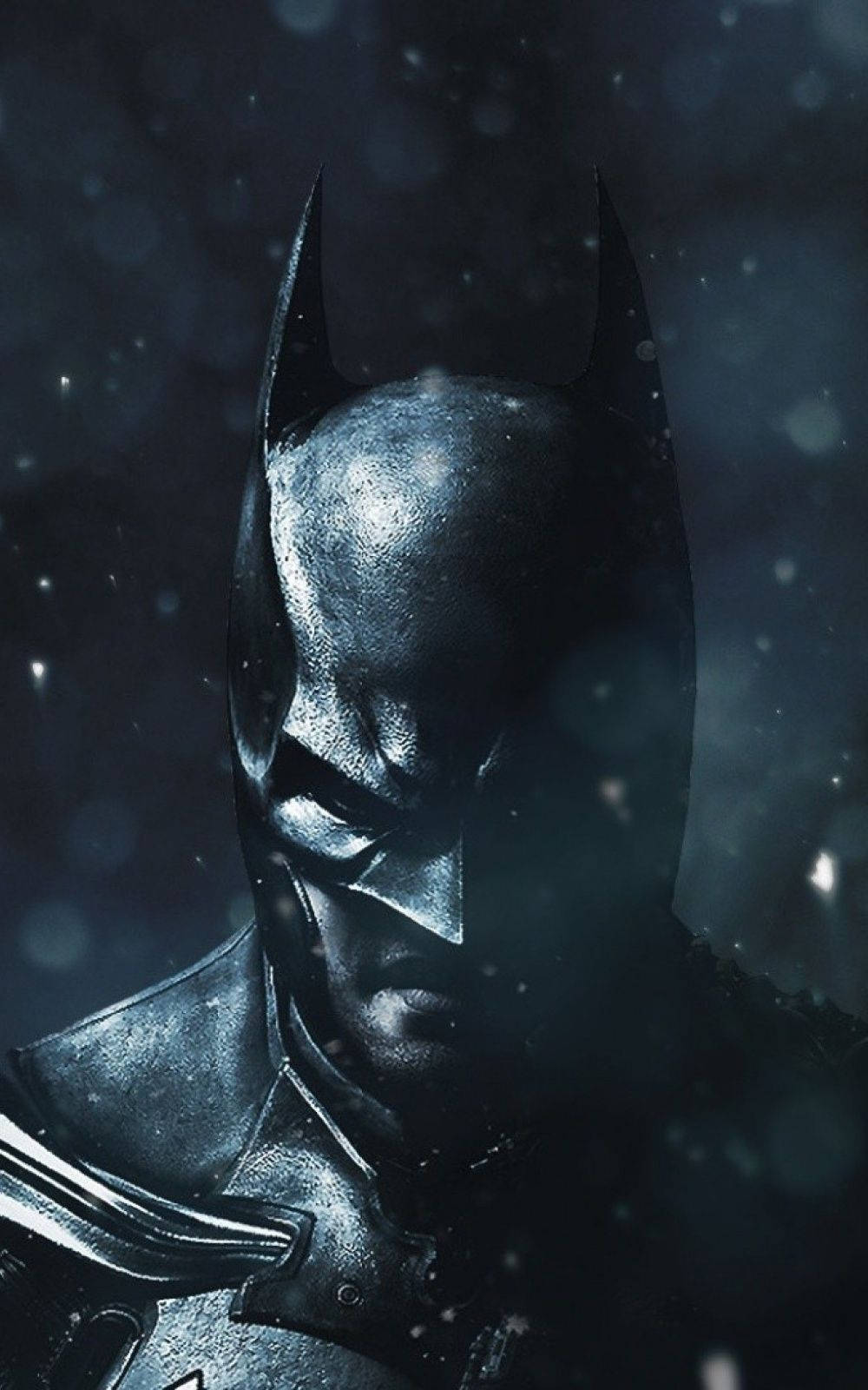 Batman lumisateessa lähikuva -taustakuva