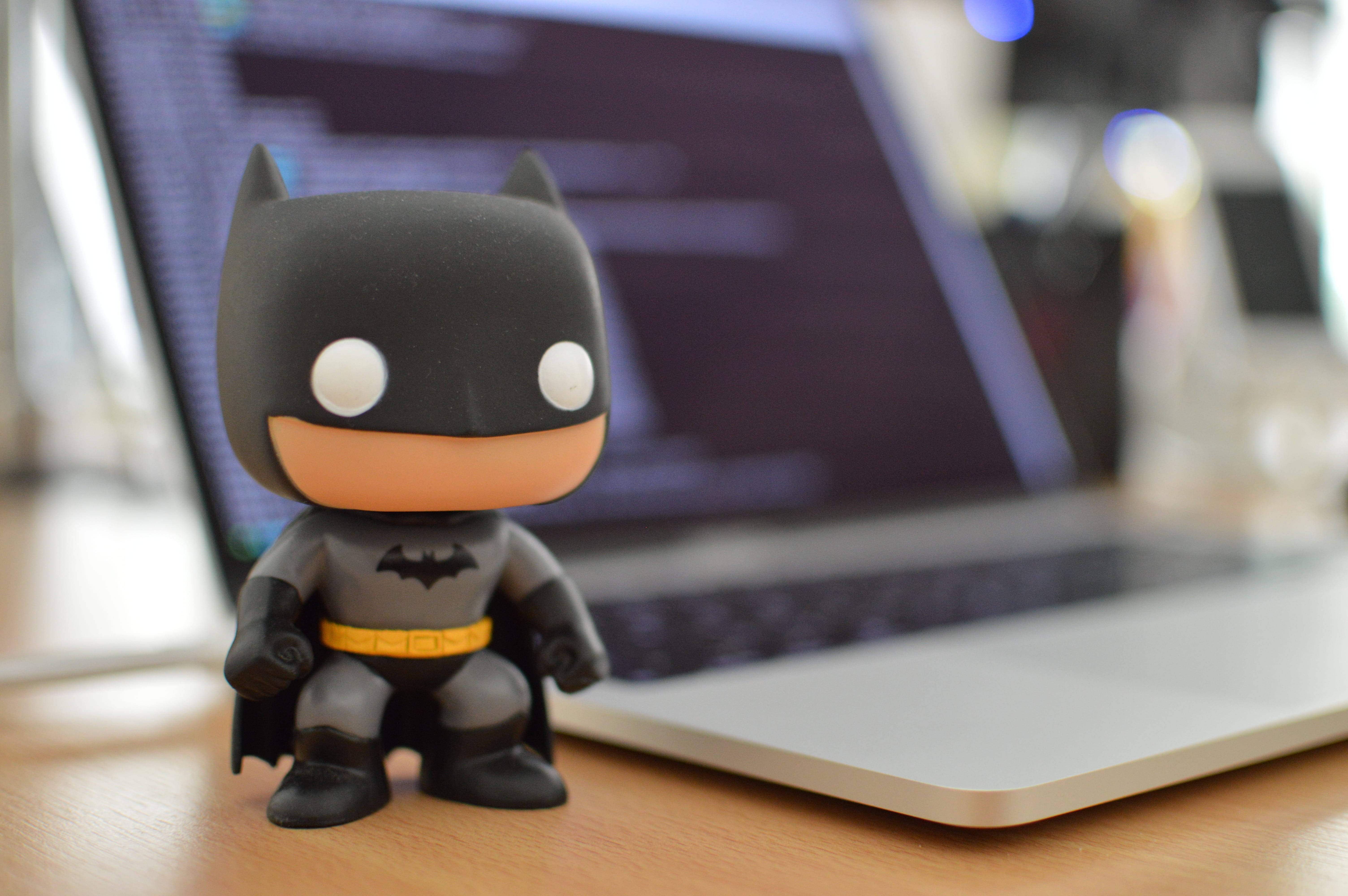 Batman-miniatyyri siistein työpöytä Taustakuvat