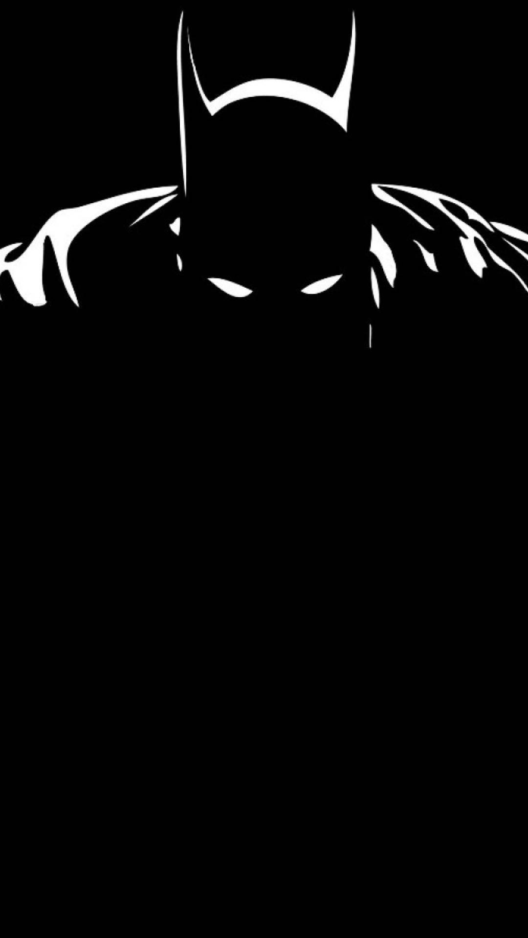 Batman-minimalistinen taide -taustakuva