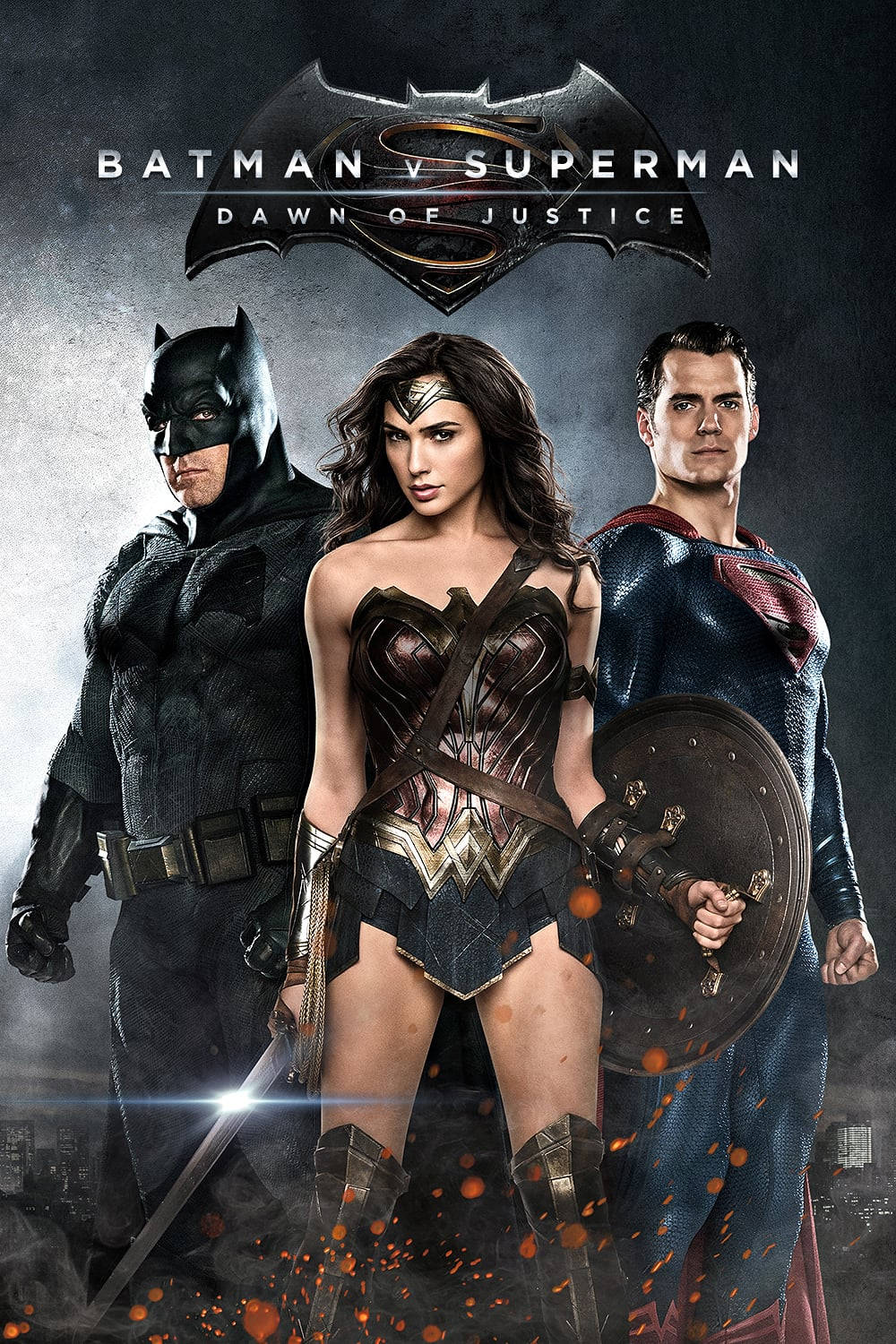 Batman V Superman Dawn Of Justice -juliste Ihmenaisen kanssa Taustakuvat