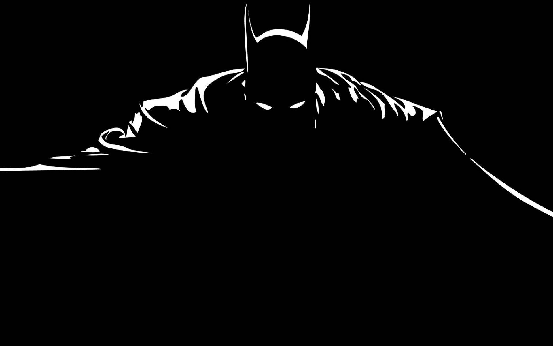 Batman viitta minimalistinen taide taustakuva