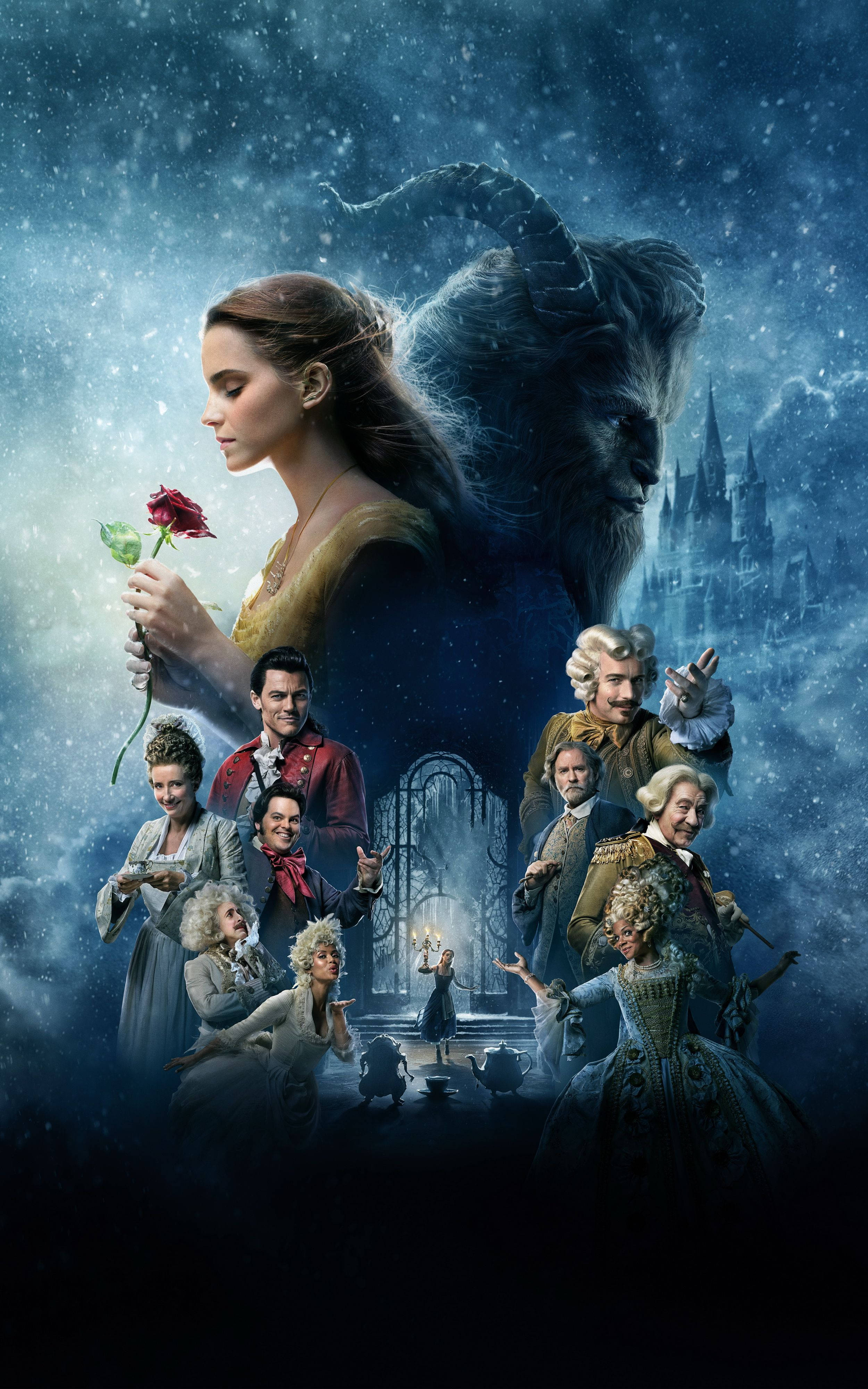 Beauty And The Beast Live Action Taustakuvat