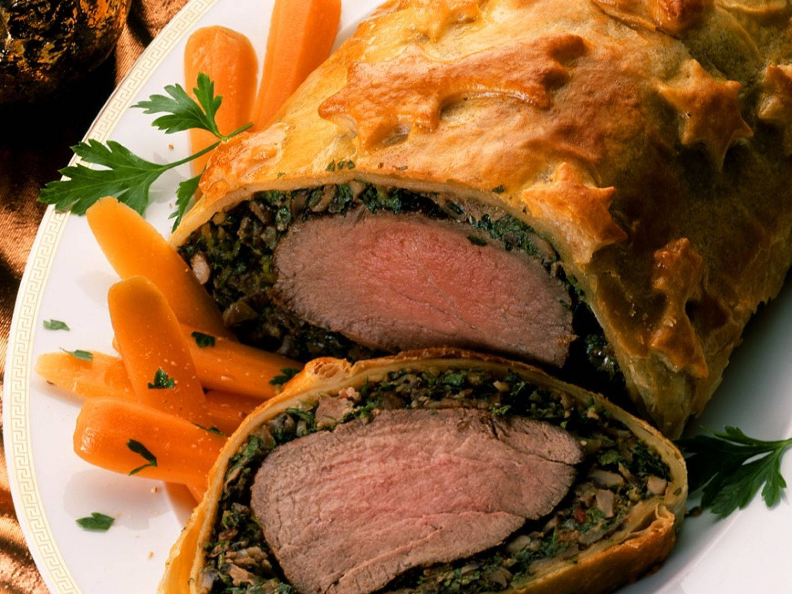 Beef Wellington Tähdet Porkkanat Taustakuvat