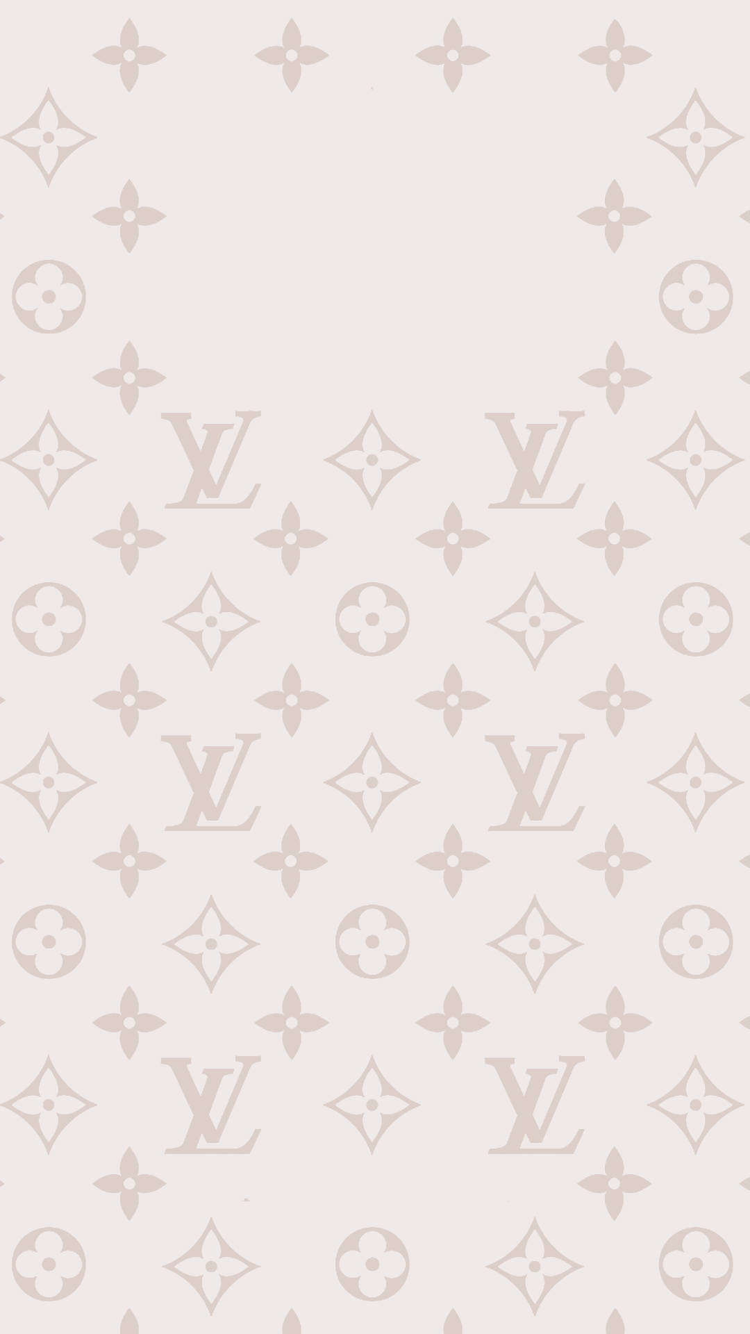 Beige Aesthetic Louis Vuitton -puhelin Taustakuvat