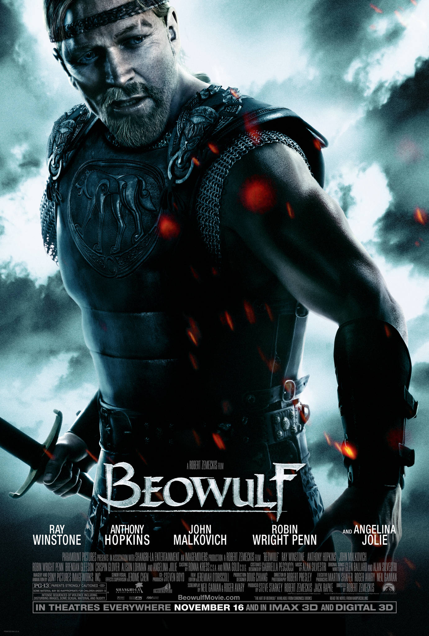 Beowulf-juliste Ray Winstone Taustakuvat
