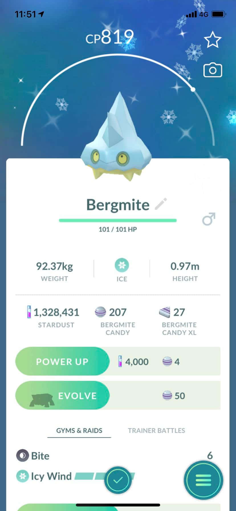 Bergmite 101 HP:llä Taustakuvat