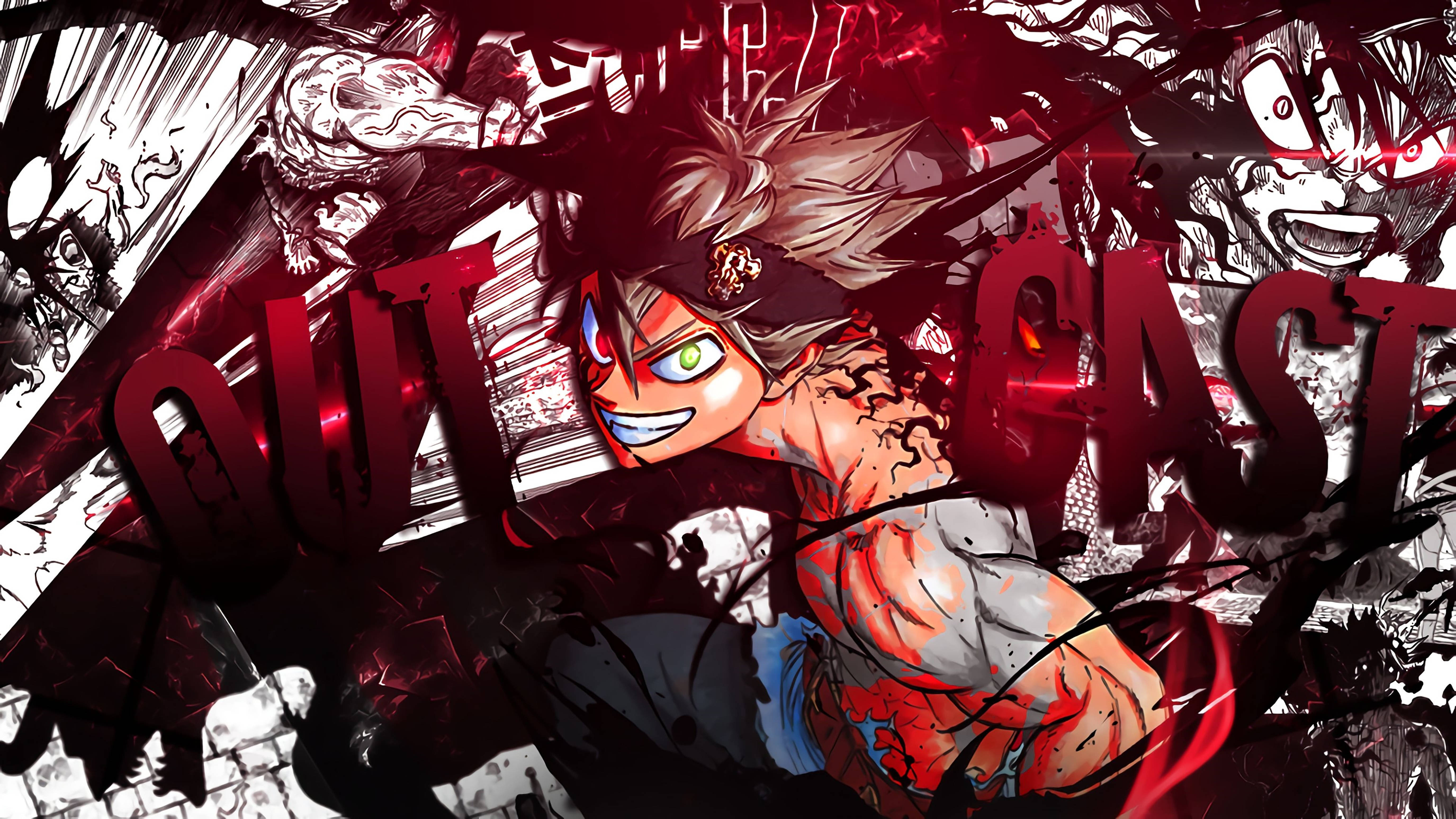 Black Clover 4K Asta Hylkiö Taustakuvat