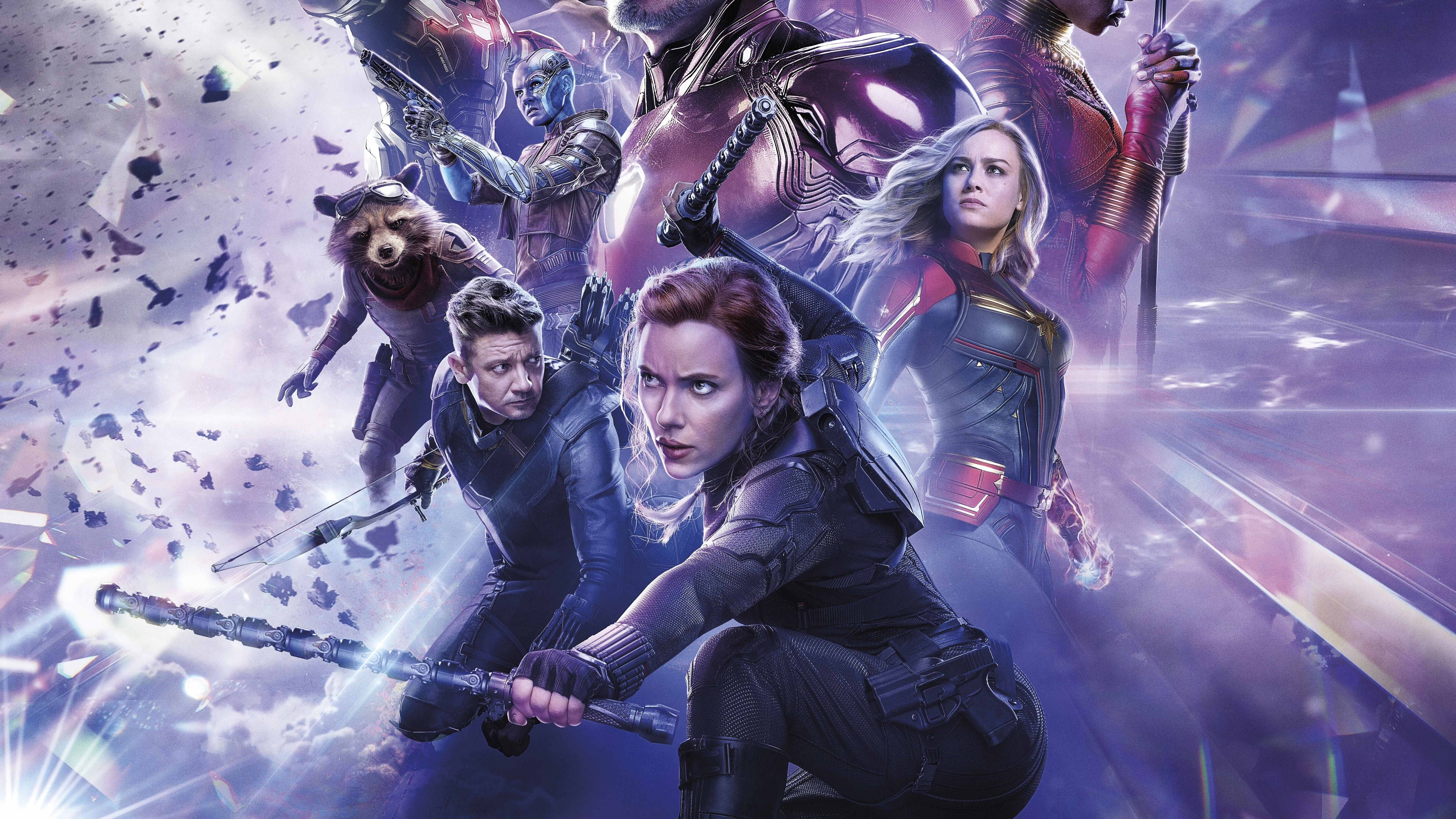 Black Widow Endgame 4K Taustakuvat