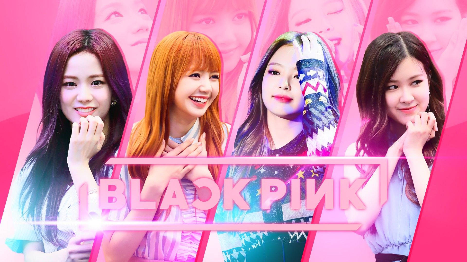 Blackpink Korealainen Tyttöryhmä Taustakuvat