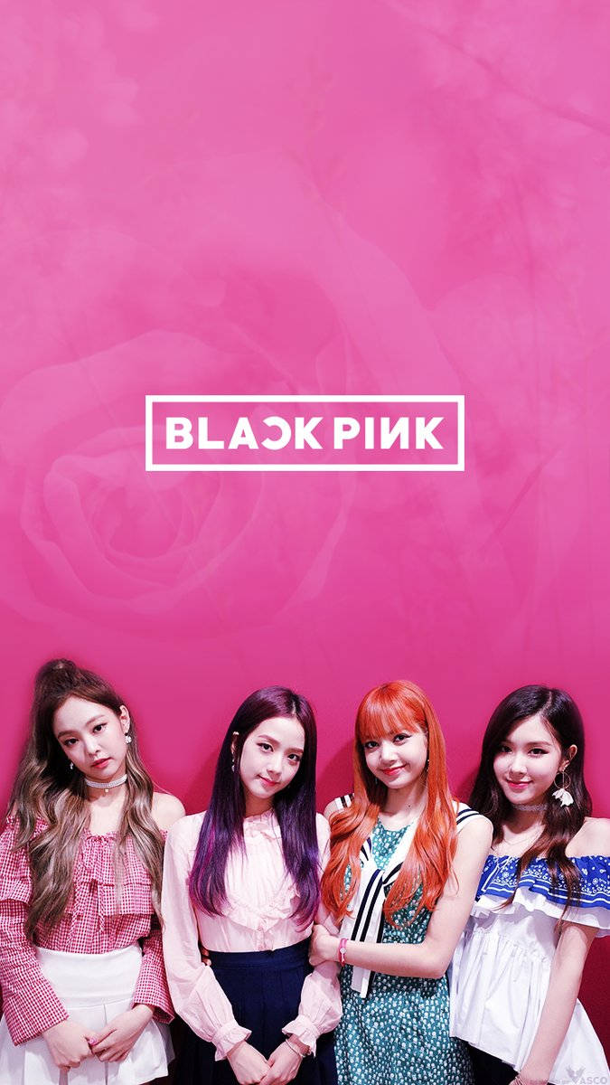 Blackpink Rose. Taustakuvat