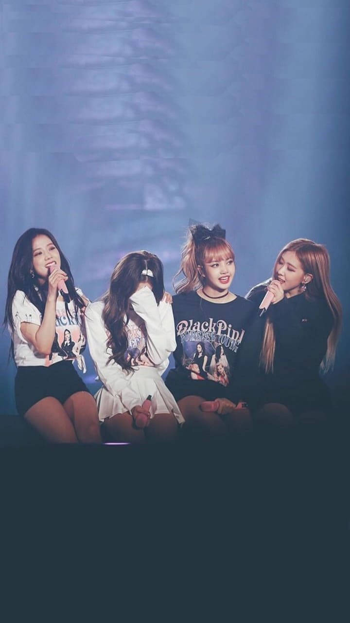 Blackpink suloinen lavakuvaus Taustakuvat