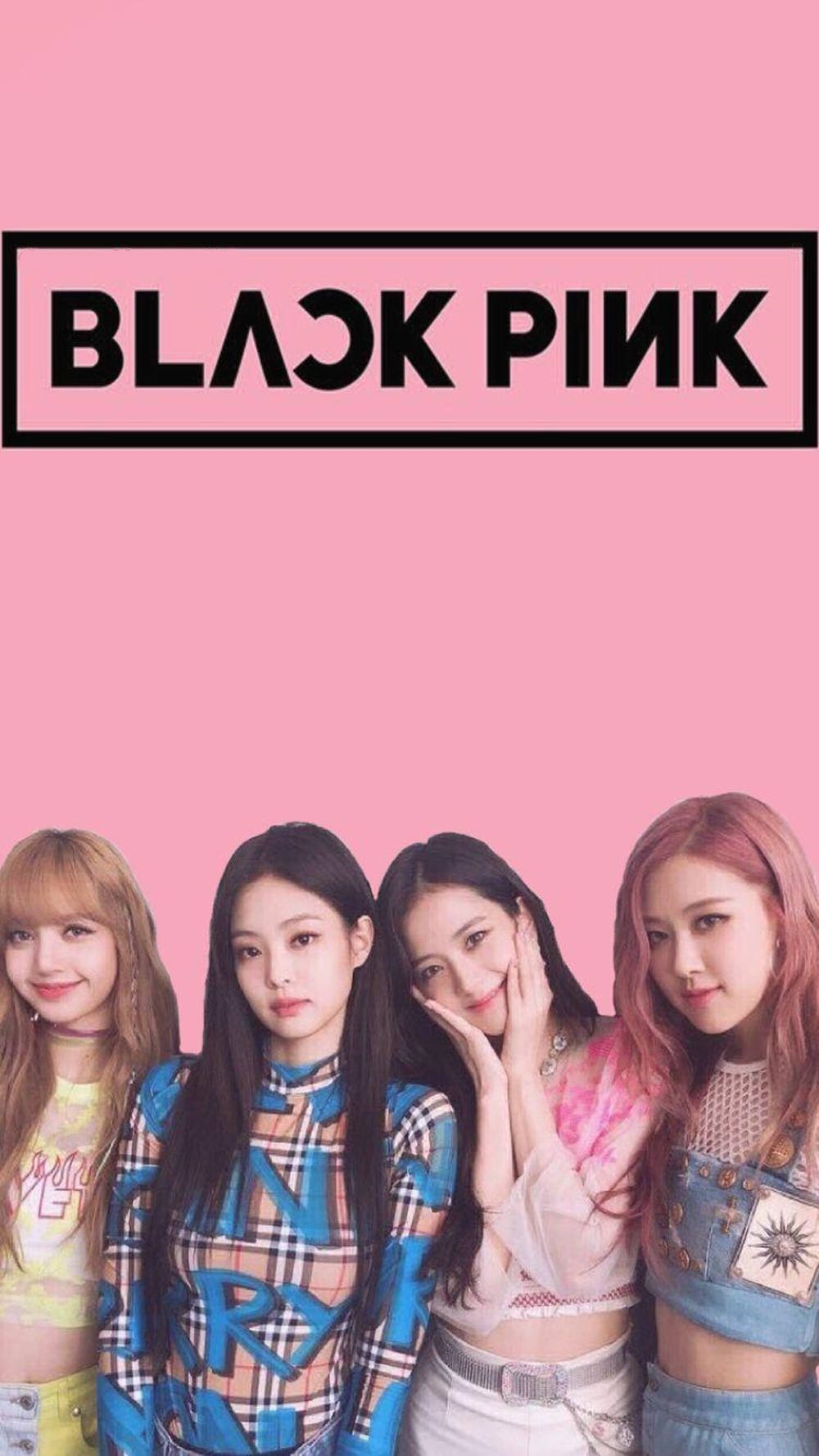 Blackpink suloinen ryhmäkuva Taustakuvat