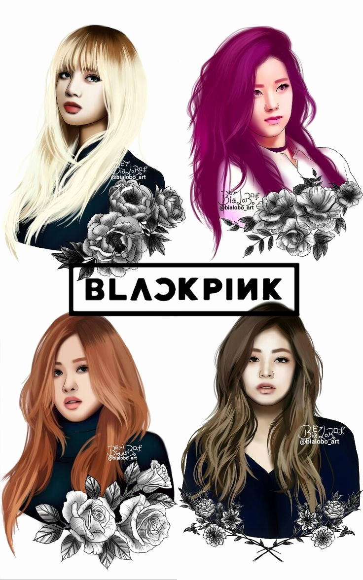 Blackpinkin jäsenet esittelevät upeaa kukkafanitaidetta Taustakuvat