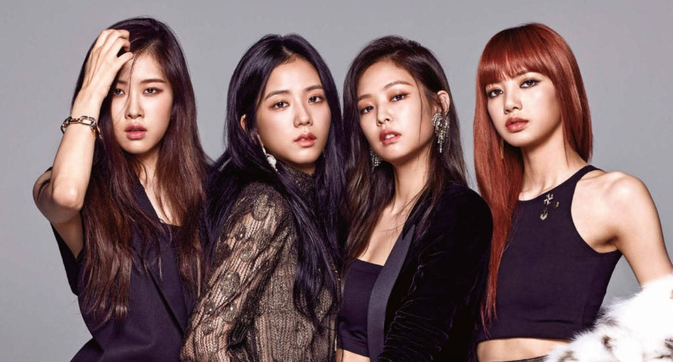 Blackpinkin neljä rohkeaa jäsentä Taustakuvat