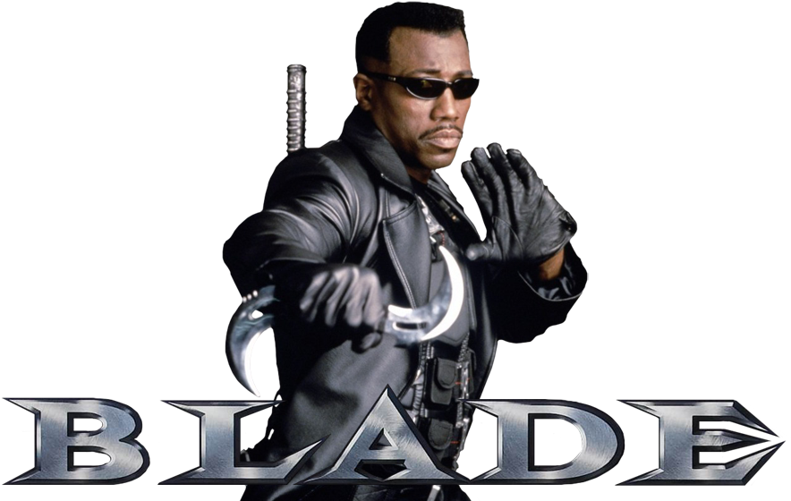 Blade-elokuvan hahmon poseeraus Taustakuvat