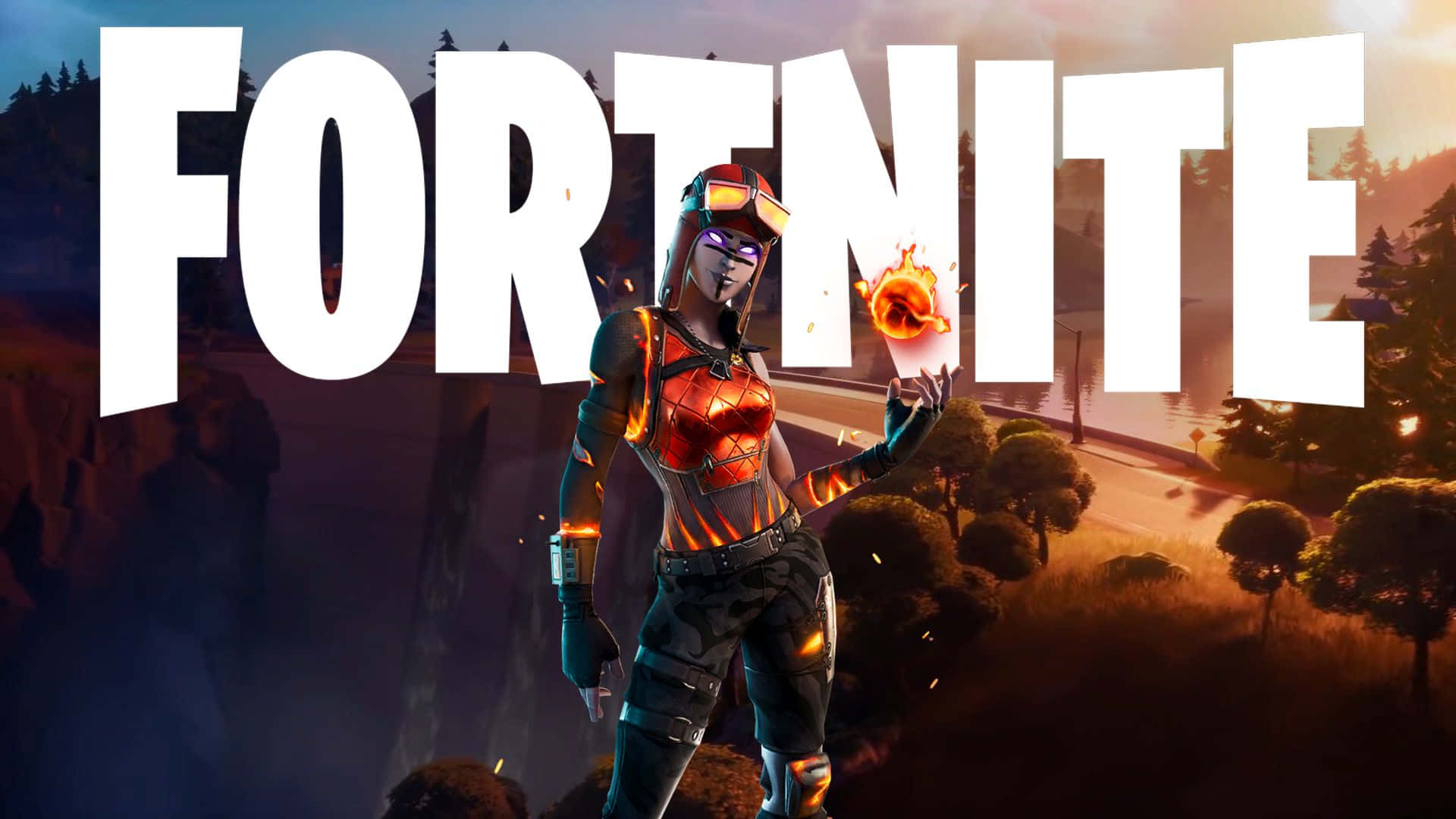 Blaze Fortnite -asu Fortnite -logo Taustakuvat
