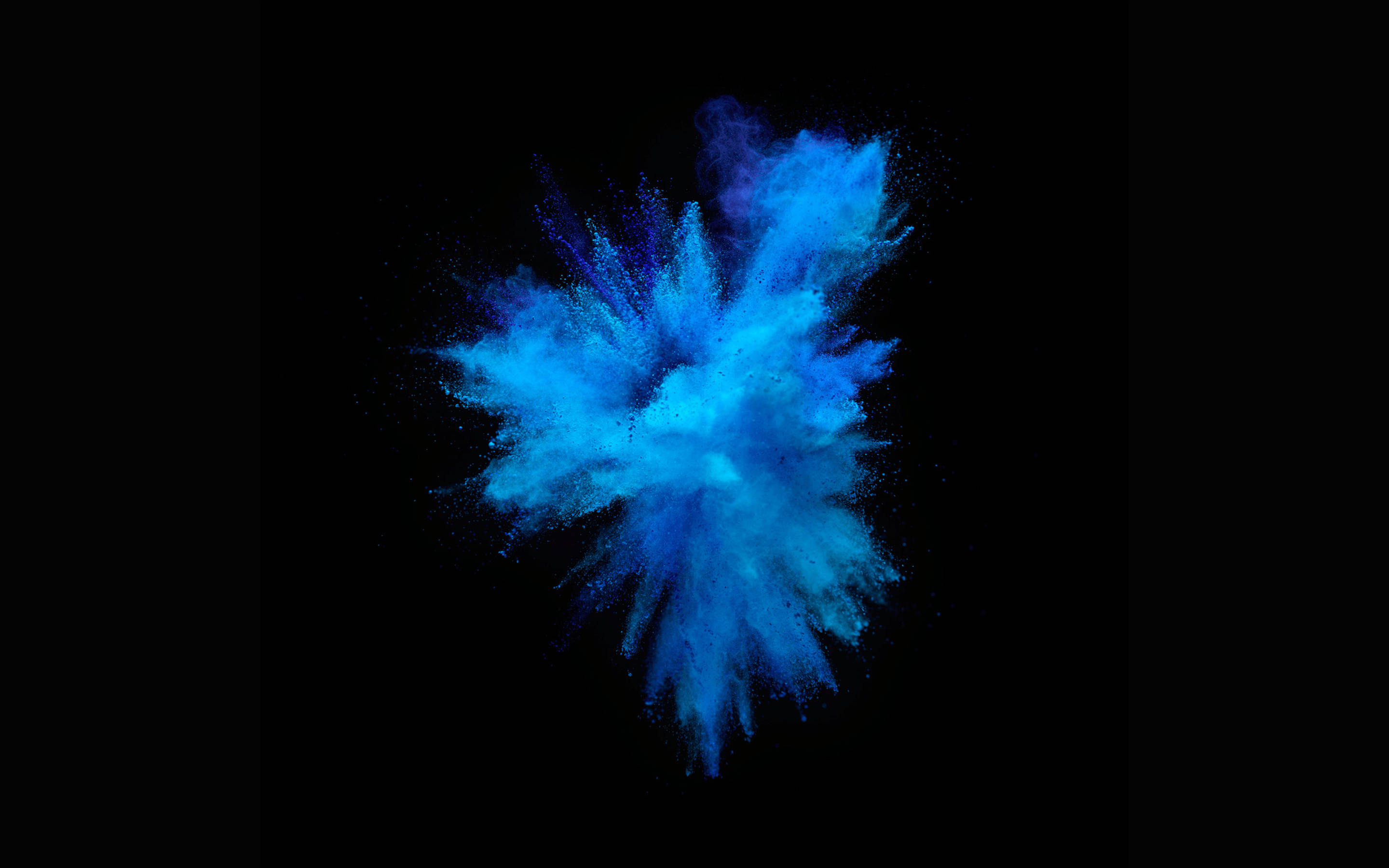 Blue Color Burst MacBook Pro Taustakuvat