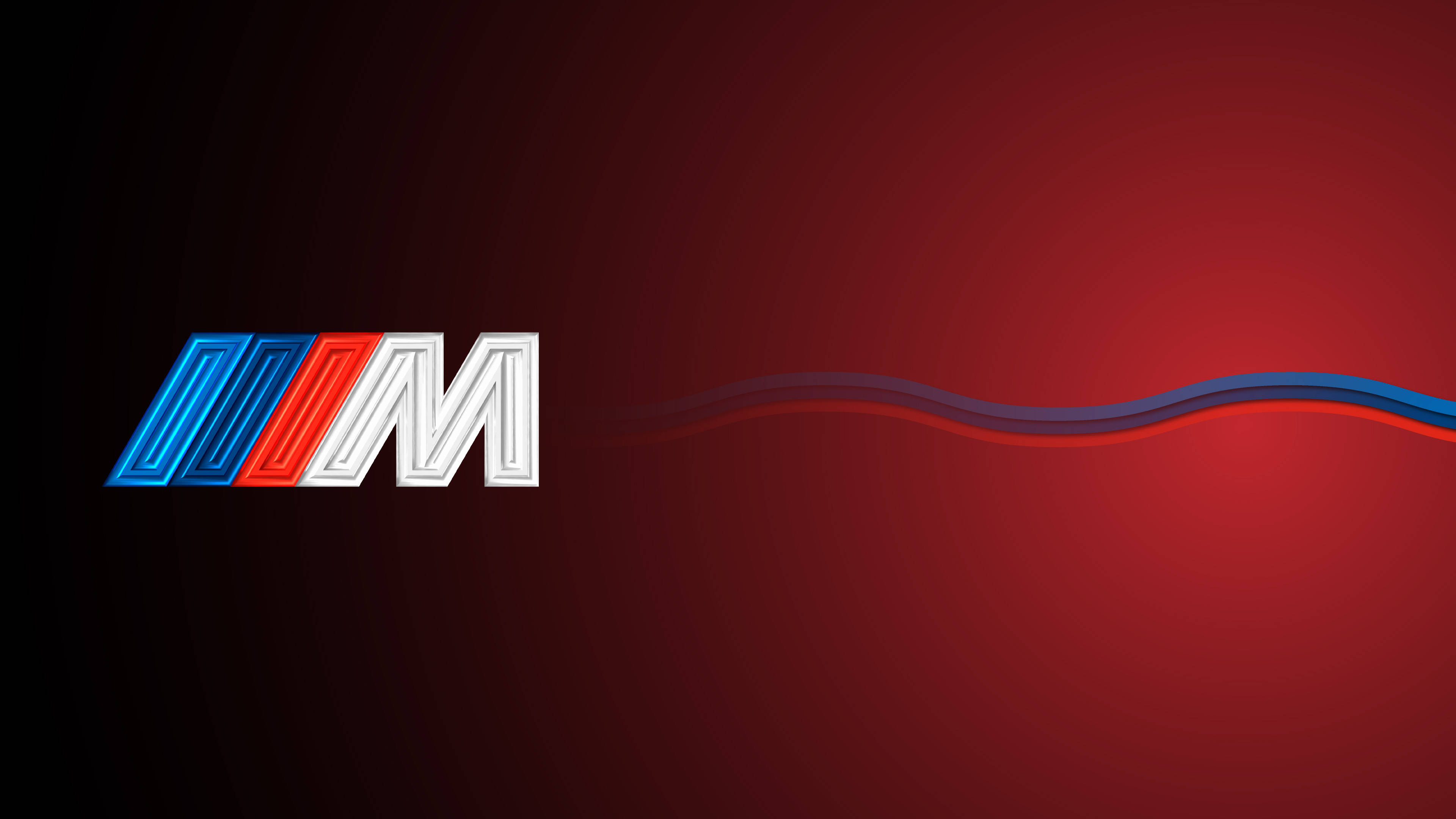 BMW M -logo punaisella liukuvärillä Taustakuvat