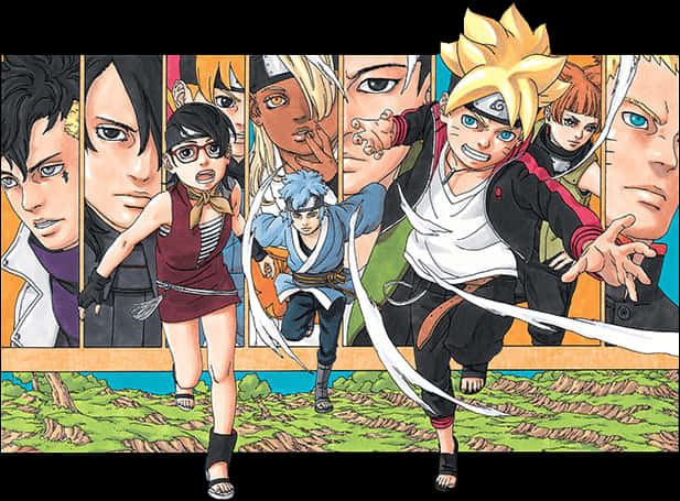 Boruto ja uuden sukupolven ninjat Taustakuvat