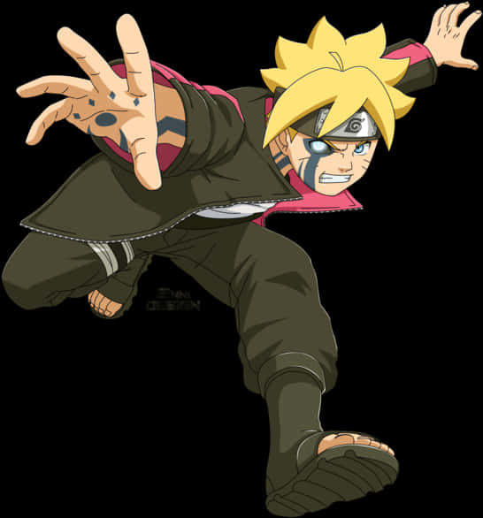 Boruto Uzumaki Ninja-asento Taustakuvat