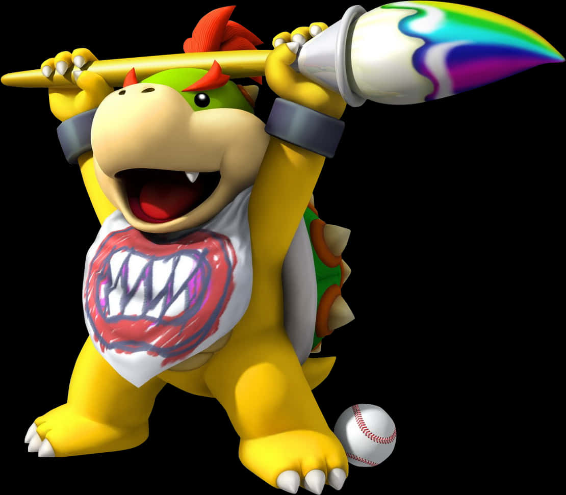 Bowser Baseball Fury Taustakuvat