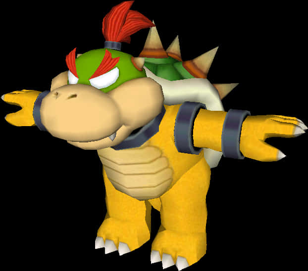 Bowser Classic3 D -renderi Taustakuvat