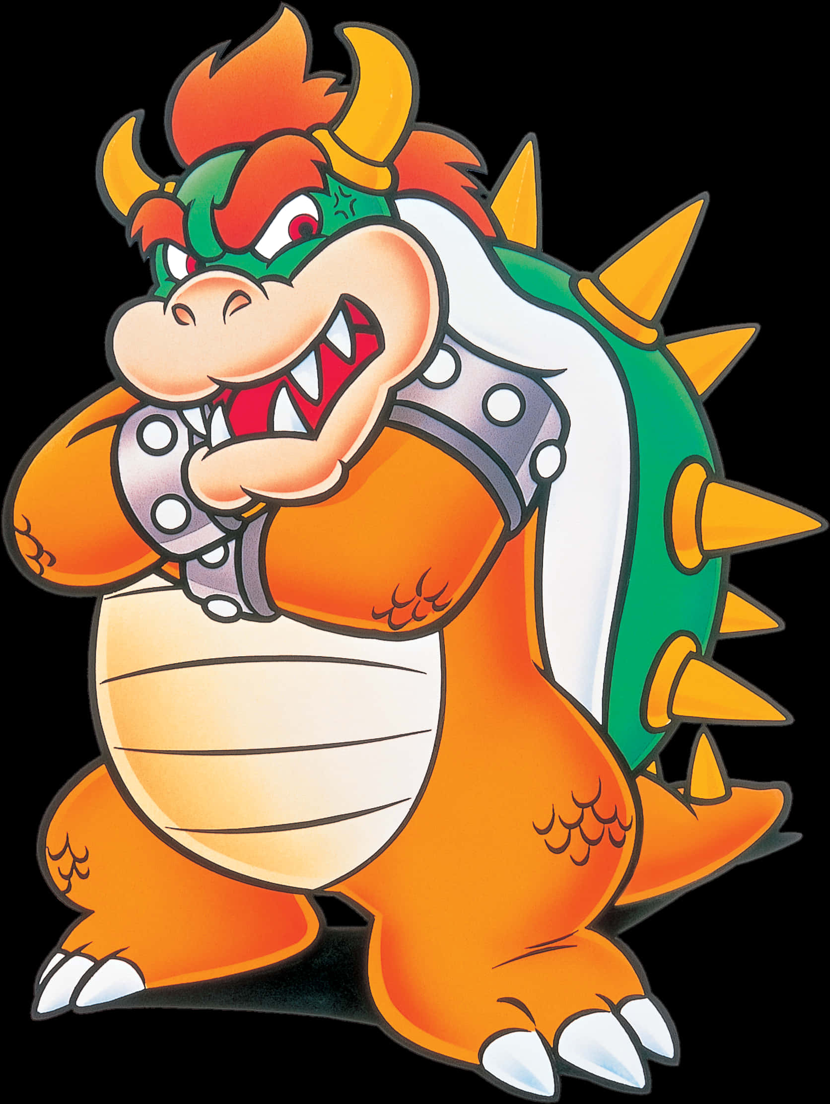 Bowser hymyilevä taideteos Taustakuvat