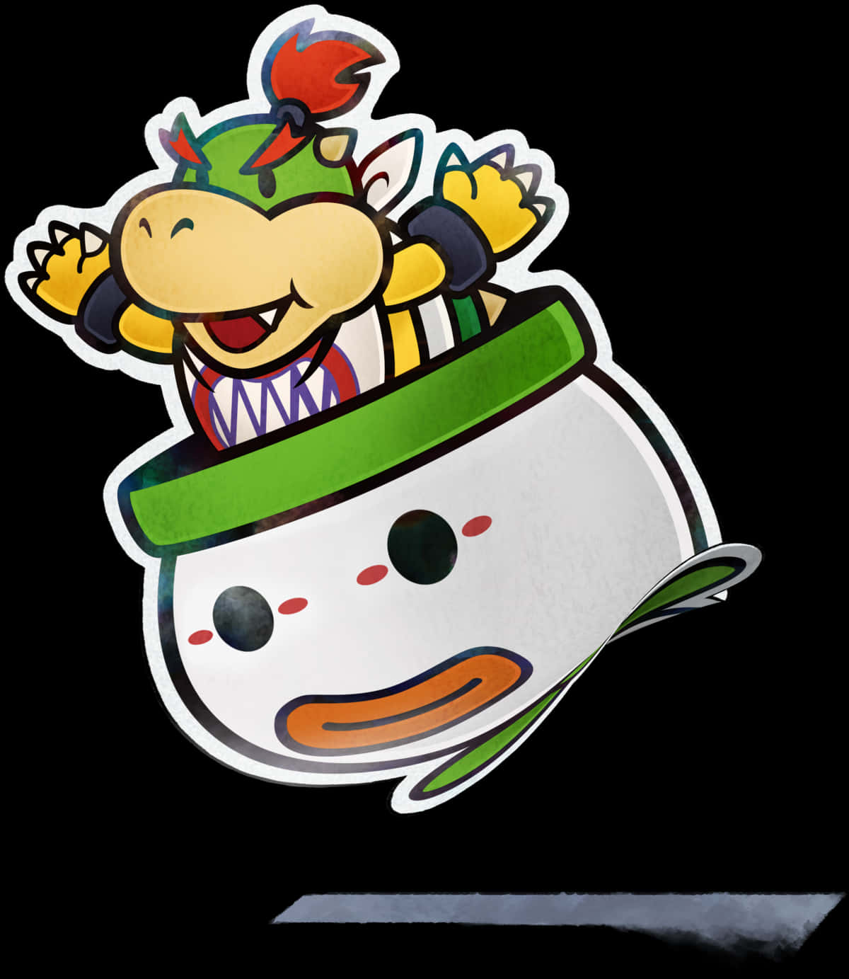 Bowser Jr. Koopa Clown Copter -tarra Taustakuvat