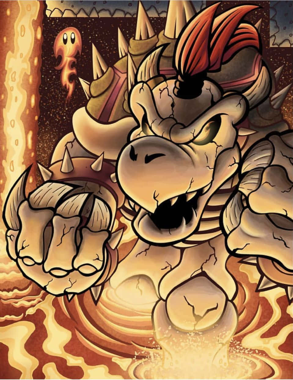 Bowser - Marion mahtava vihollinen Taustakuvat