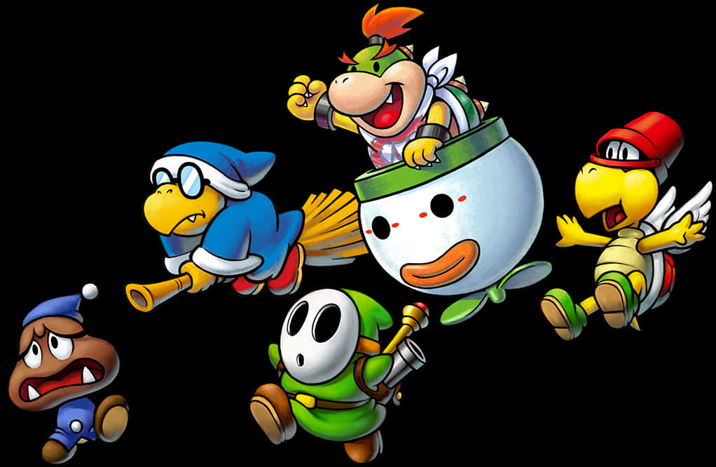 Bowser Minions -kuvitus Taustakuvat