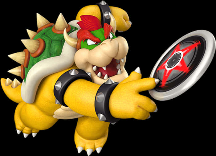 Bowser piikkirannekkeilla Taustakuvat