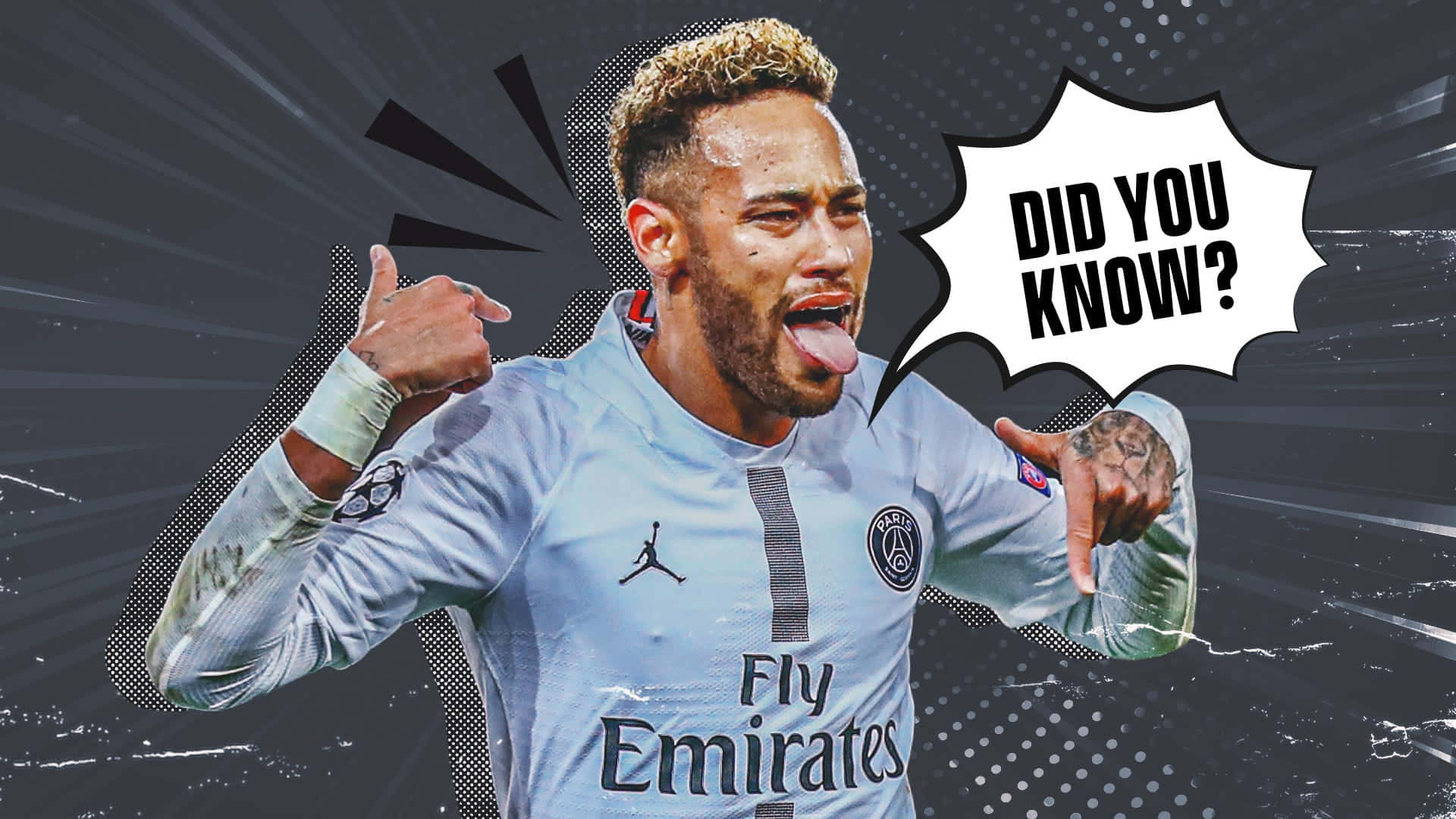 Brasilialainen jalkapallotähti Neymar pelitilanteessa Taustakuvat