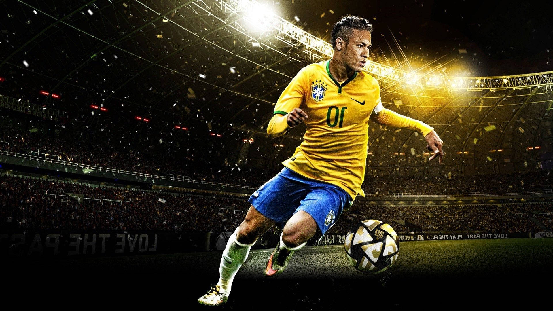 Brasilian ja Paris Saint-Germainin tähti Neymar esittelee uskomattomia harhautustaitojaan Taustakuvat