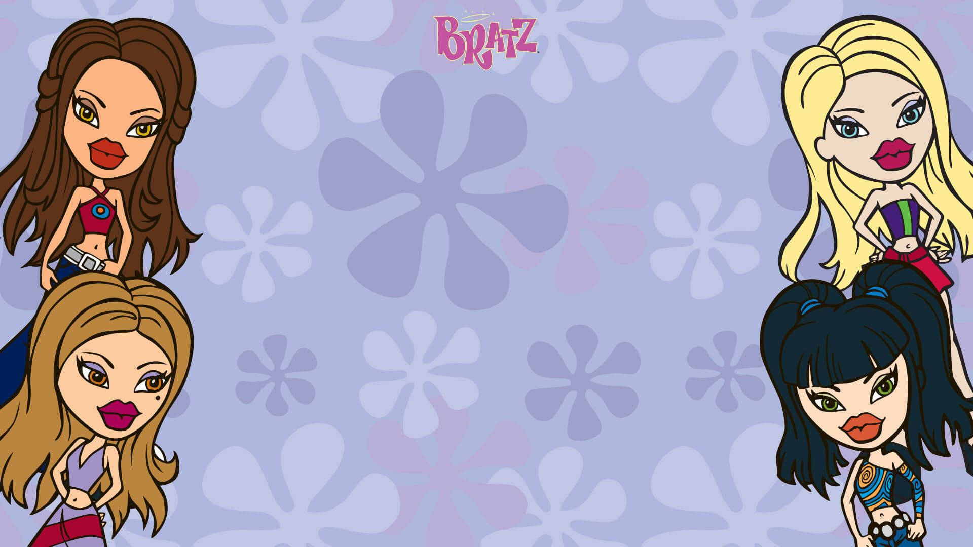 Bratz Esteettinen Sarjakuva Taustakuvat